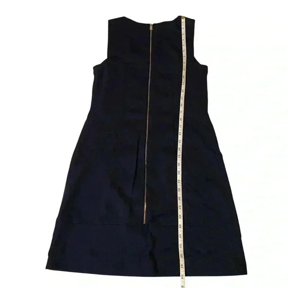 NEW VINCE CAMUTO Women's Skirt Dress Sleeveless Back Zip Navy Blue Size 4 - Picture 14 of 15